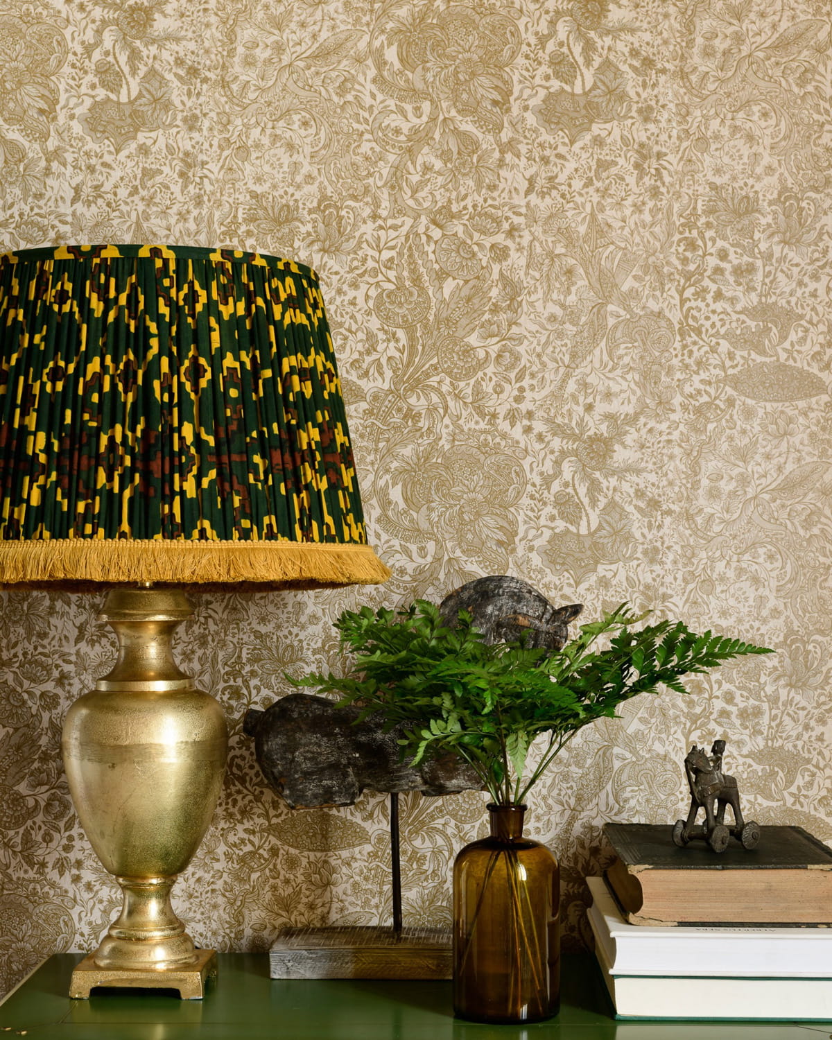 Tapete Sarkozi Embroidery - Taupe/  Beige