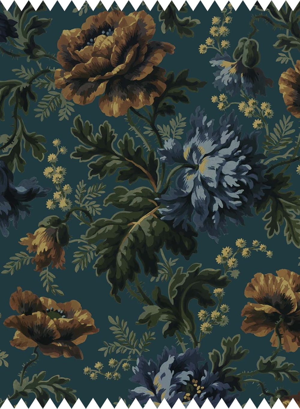 Tissu Opia - Velvet - Petrol