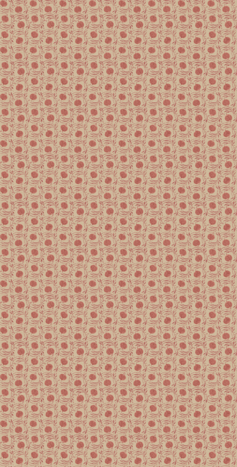 Tapete Seed Pod - Soft Red