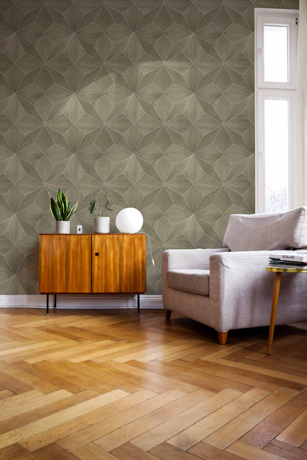 Tapete Polar Star - Silver