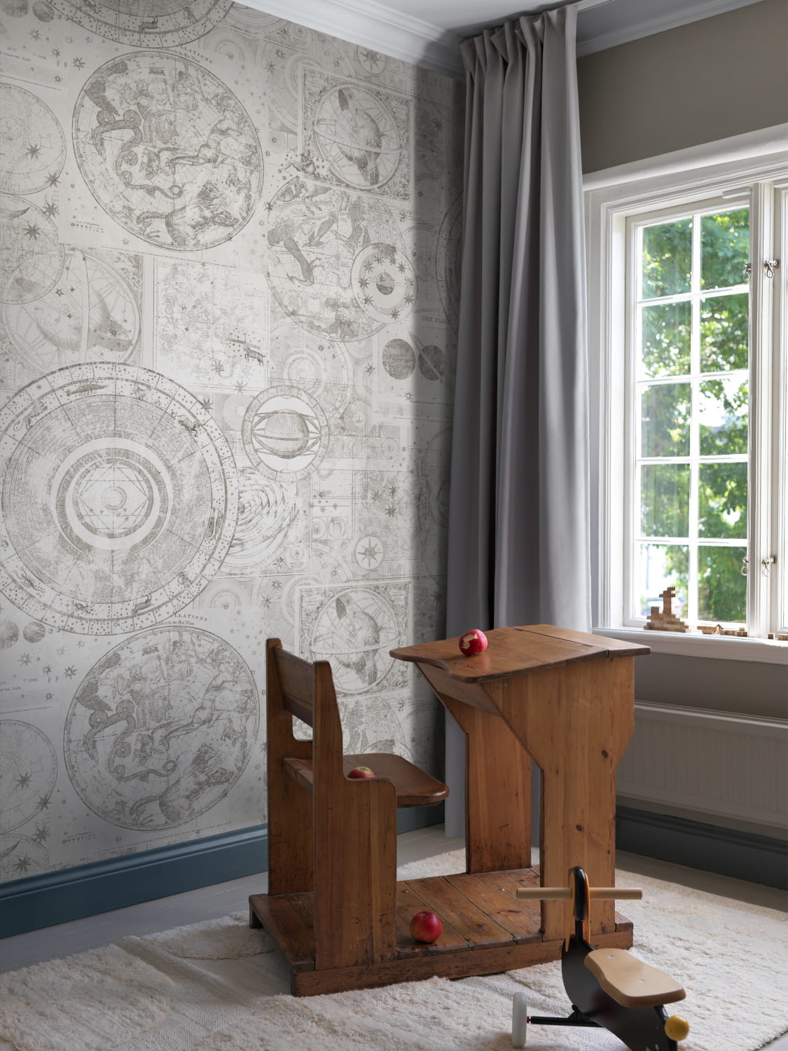 Mural Vintage Star Map - 9549W