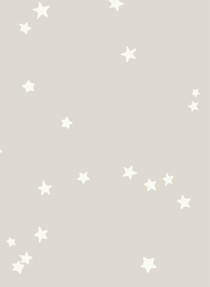 Carta da parati Stars - Grey/ White