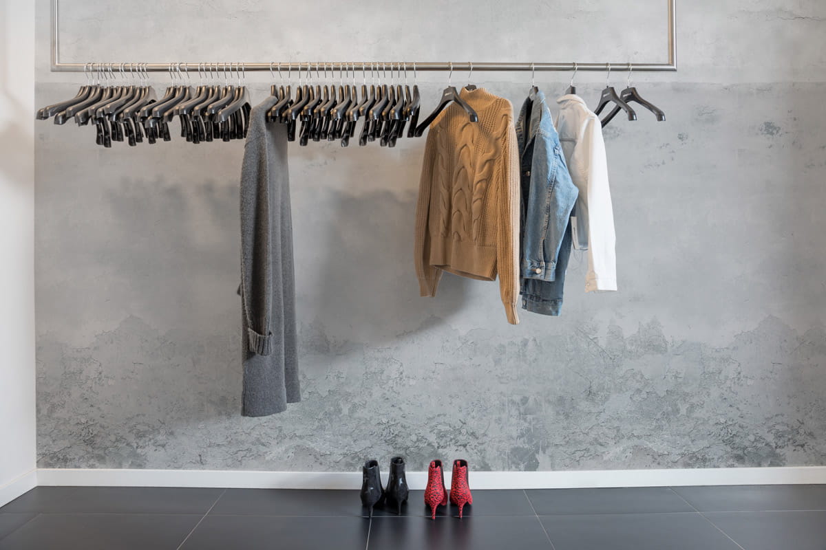 Wandbild Urban Horizon - Gray