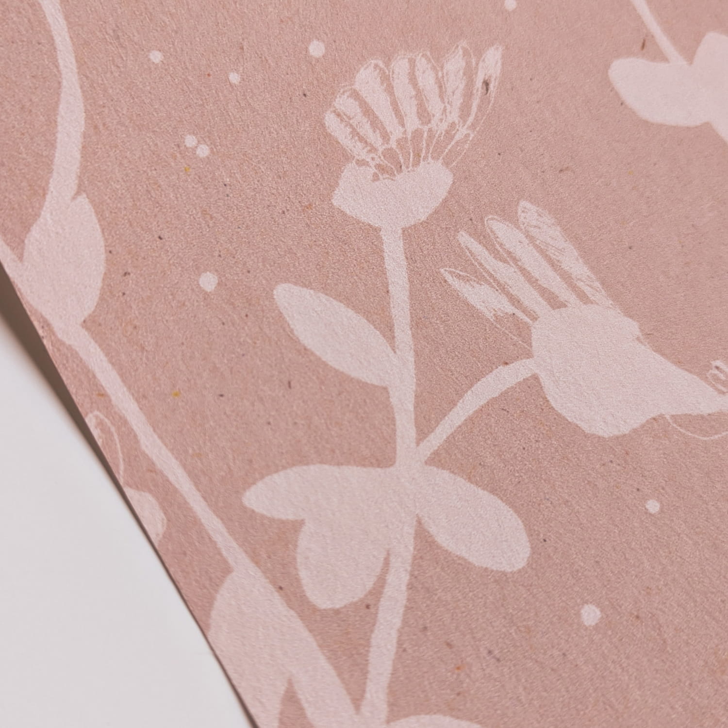 Tapete Feather Plant - Blush