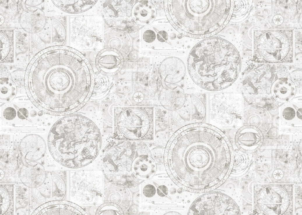 Mural Vintage Star Map - 9549W