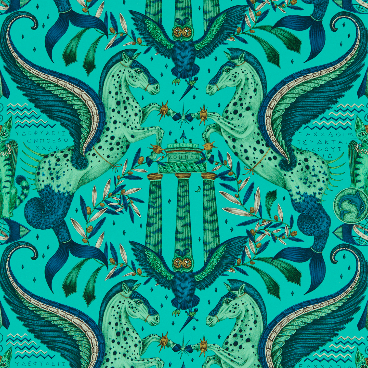 Tapete Odyssey Mythos - Peacock