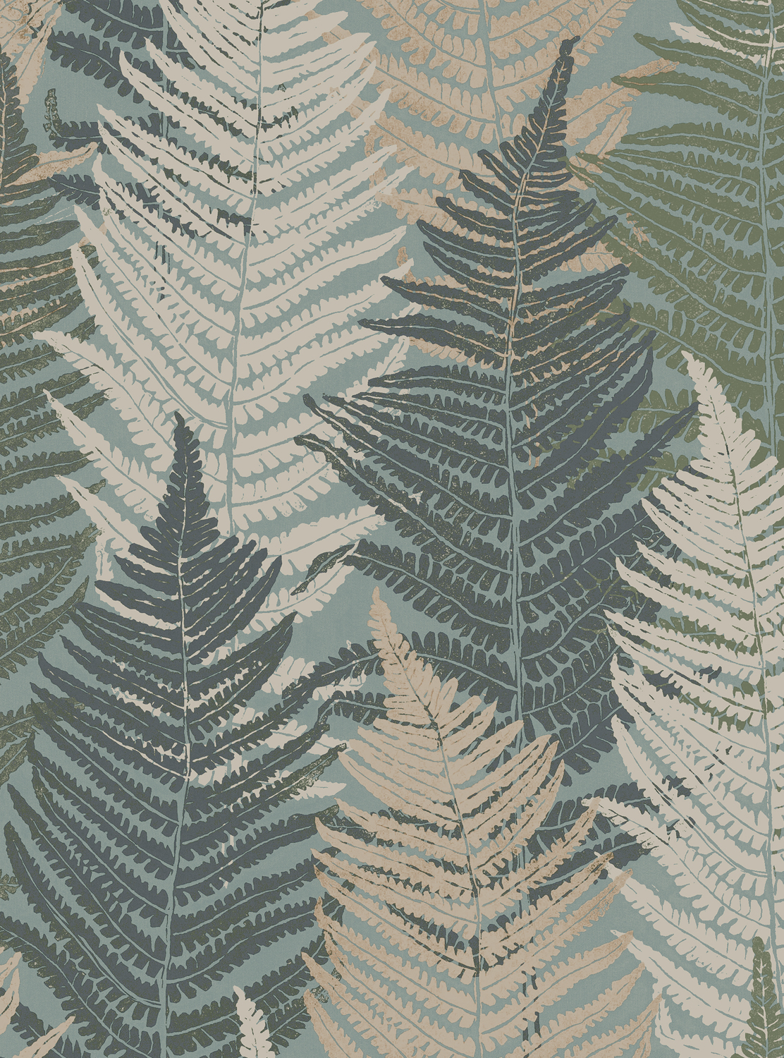 Tapete Fern Forest - 1162