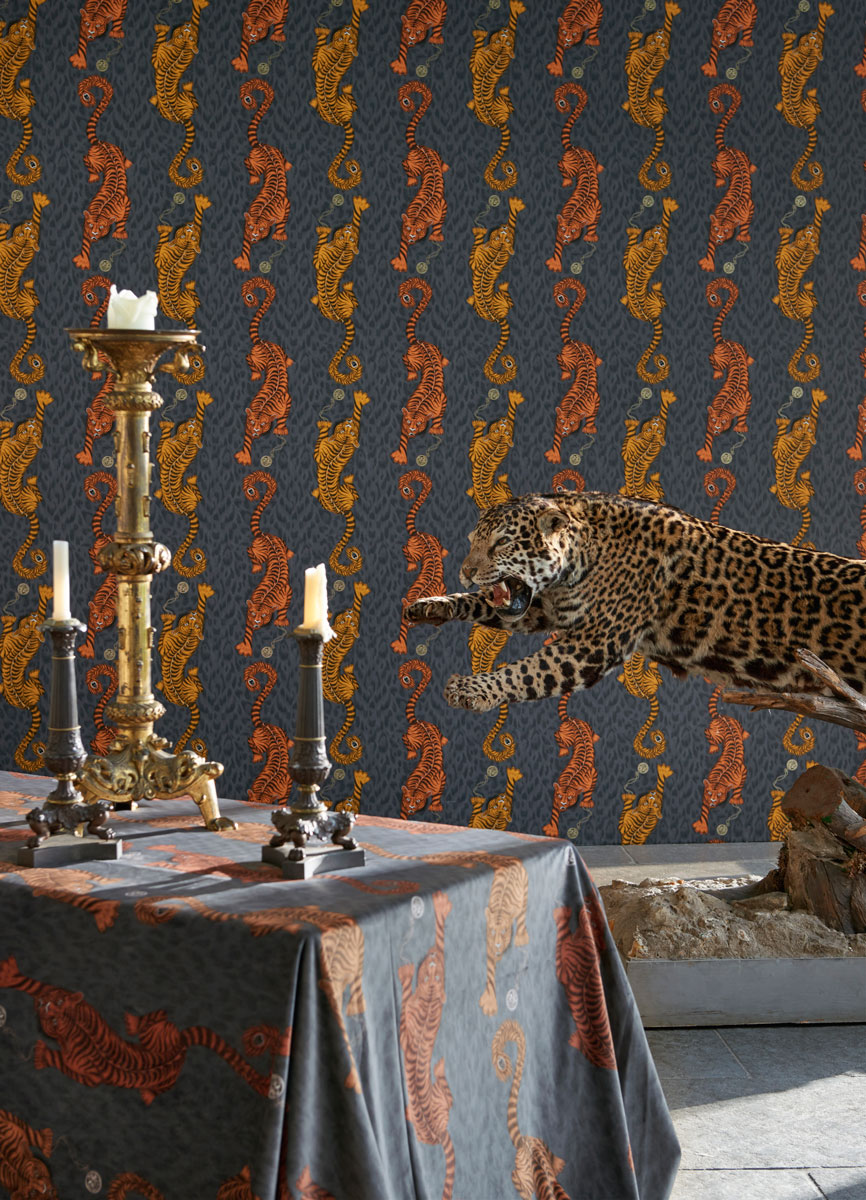 Tapete Tigris - Flame