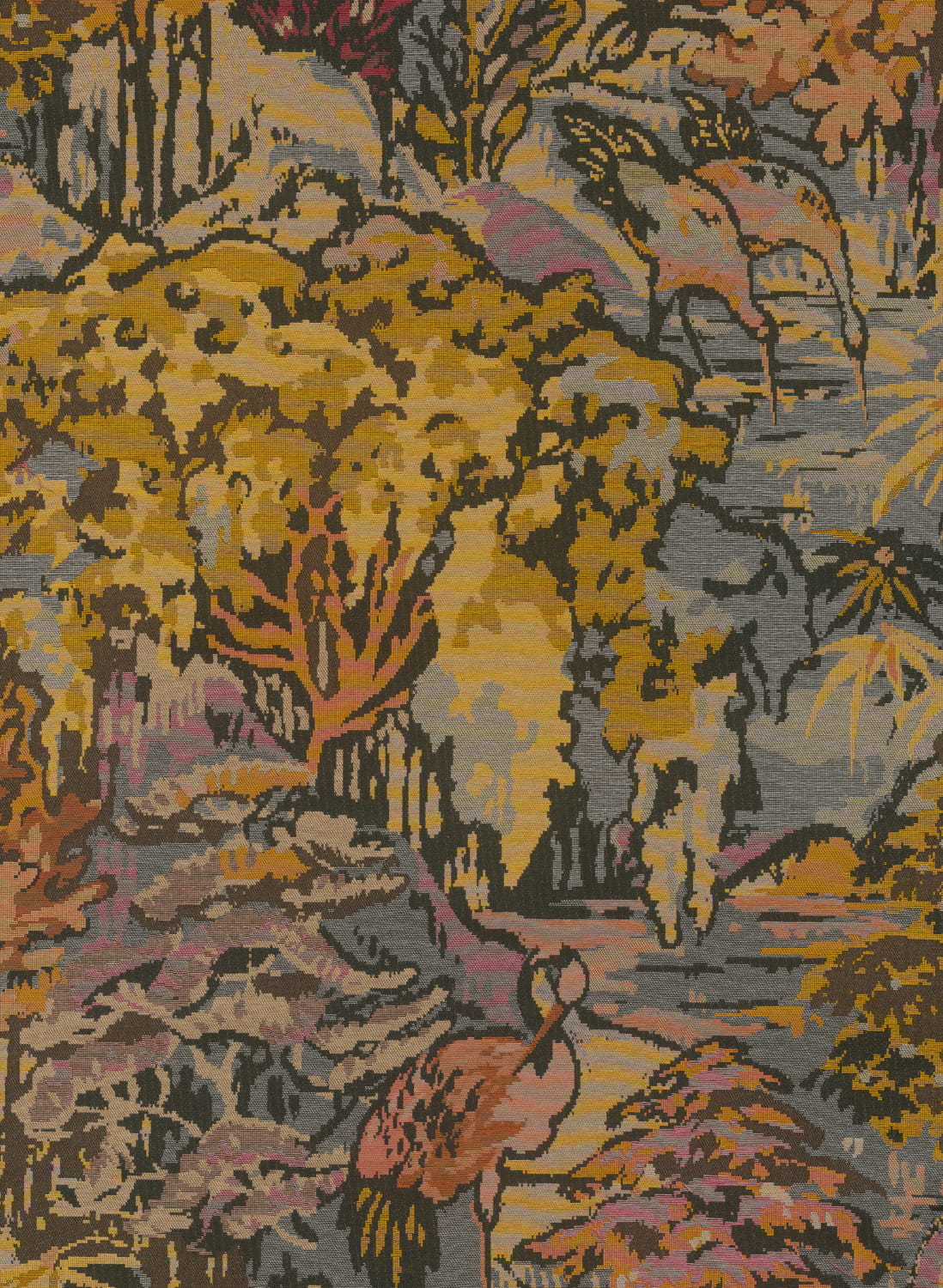 Tapete Riverbank - Autumn Gold
