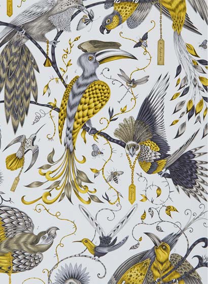Tapete Audubon - Gold