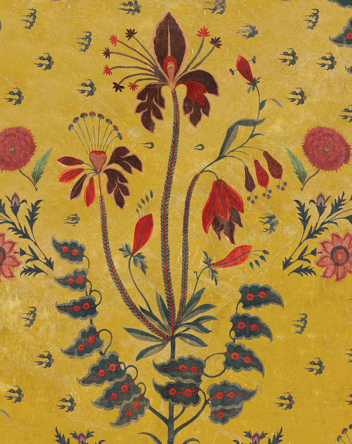 Fabric Gypsy Ochre - Linen - FB00002
