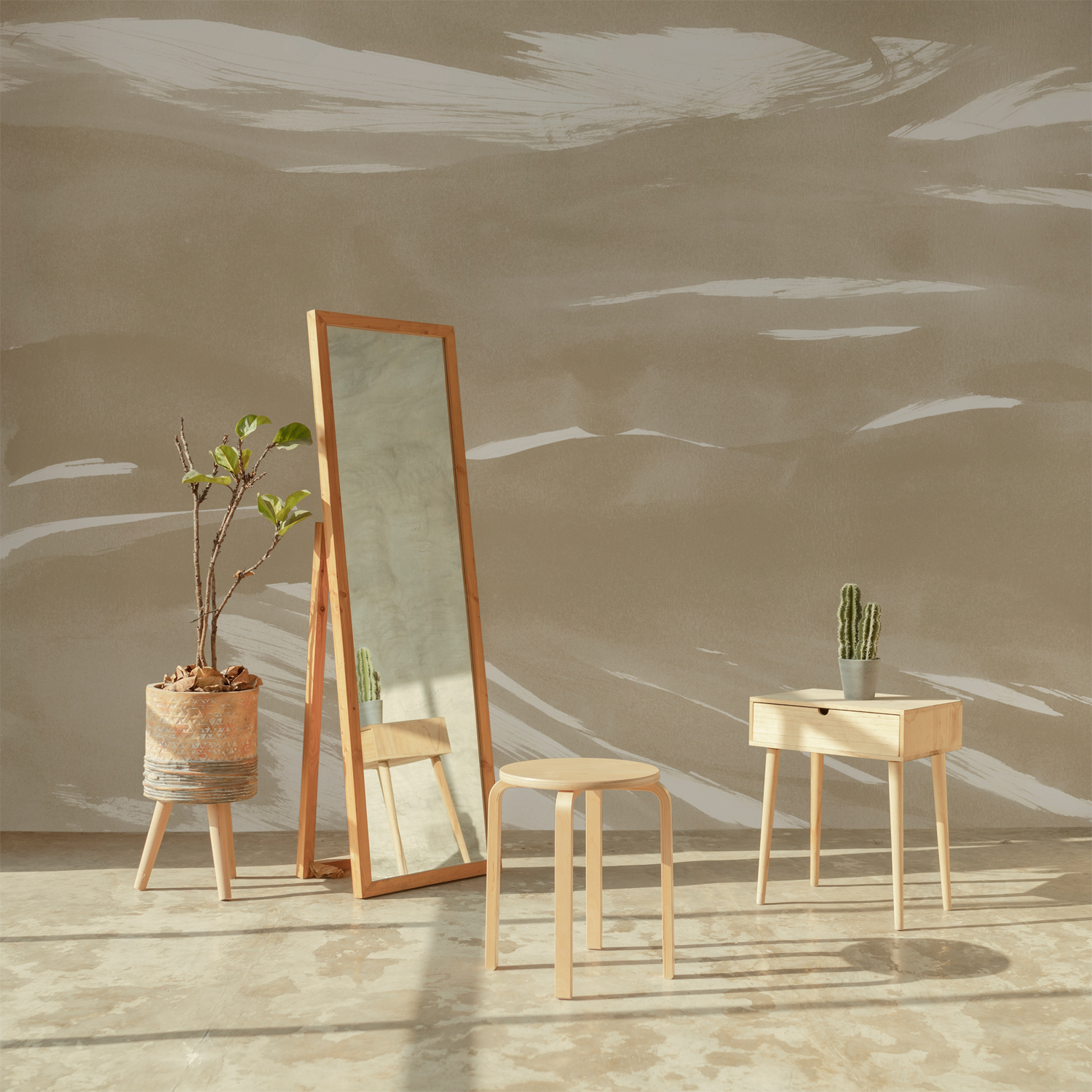 Wandbild Marine Xray - Dune