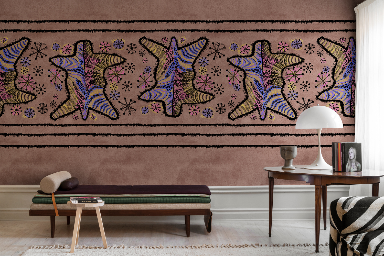 Wandbild Zebra Skin - Coco