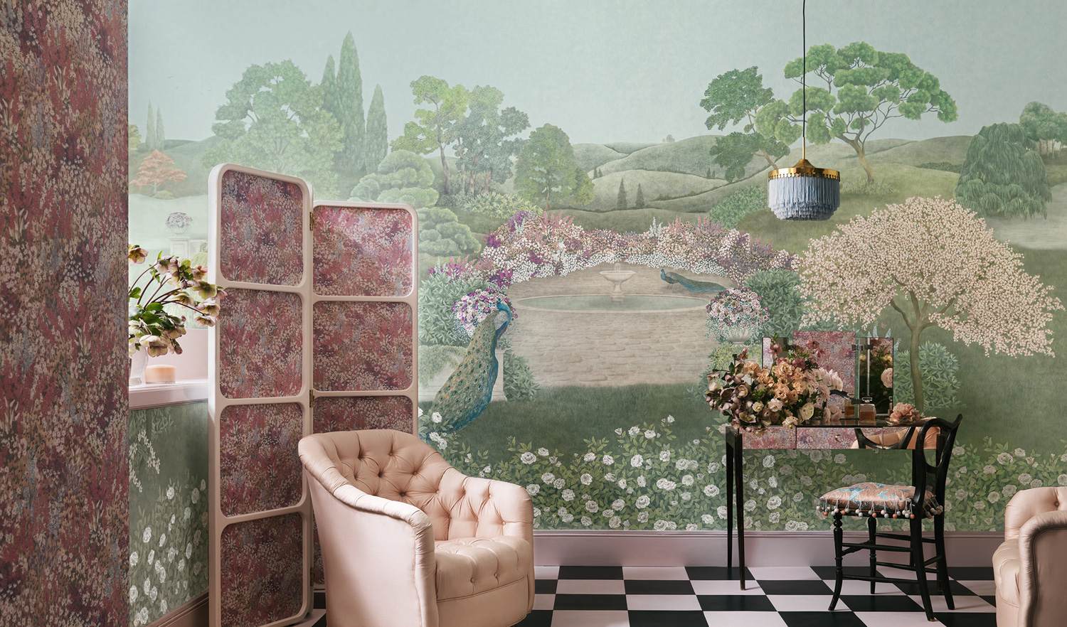 Wandbild Idyll - Eau de Nil