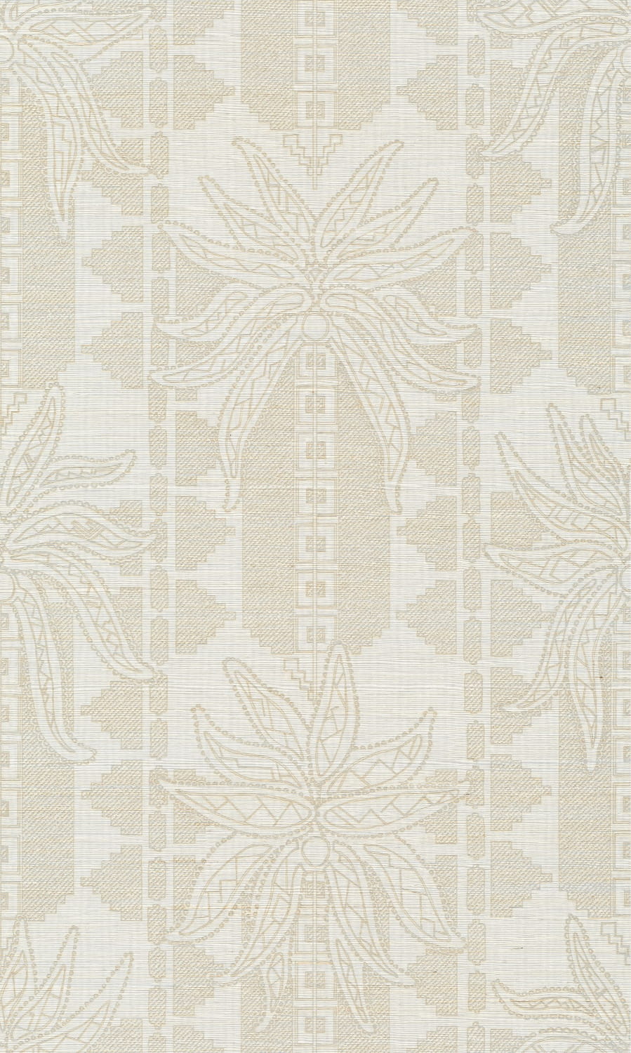 Tapete Fenua - Silver/ Ivory