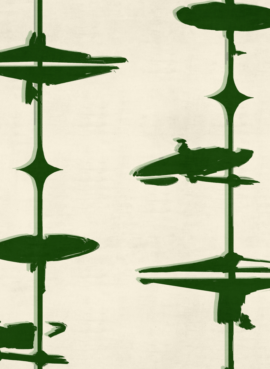 Tapete Hi Hats - WP30248