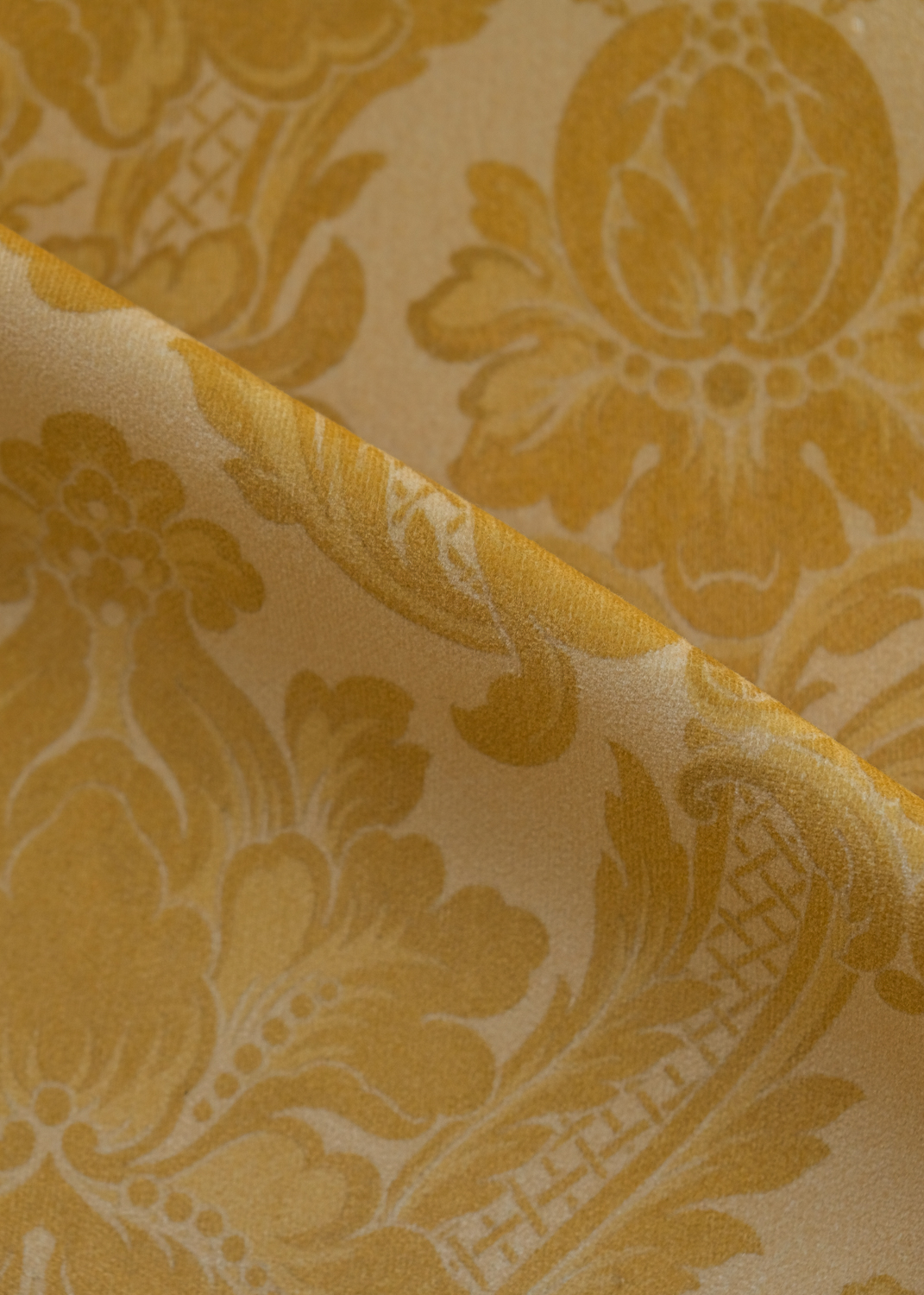 Stoff Venetian Damask - Curry