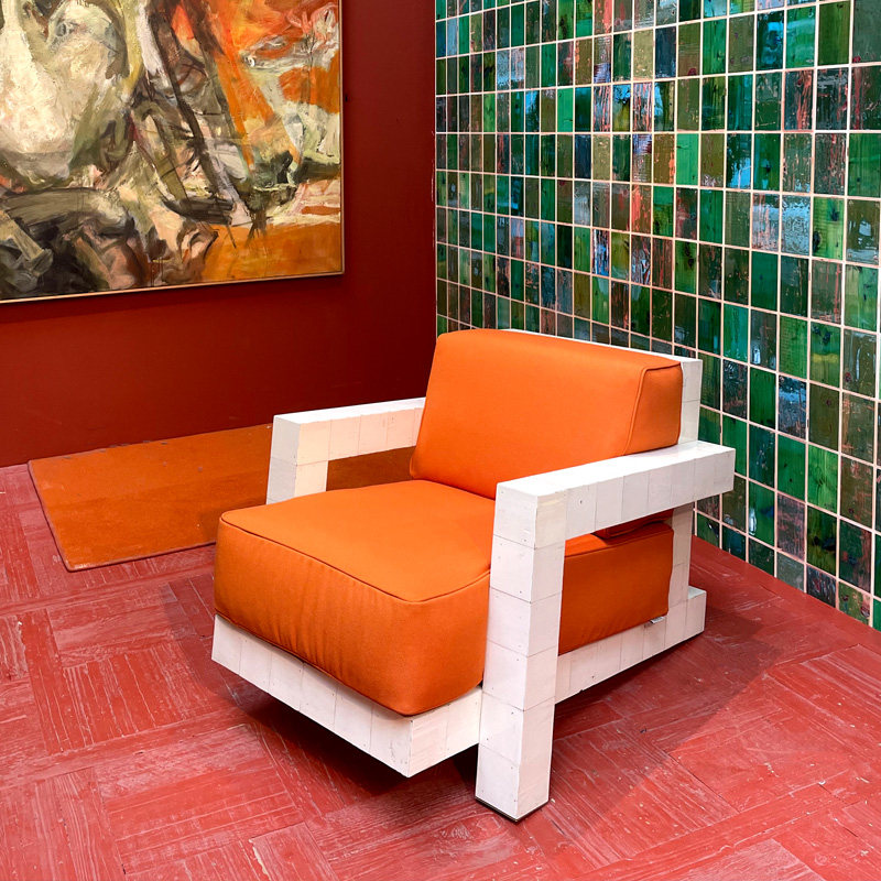 Tapete Waste Tiles - green