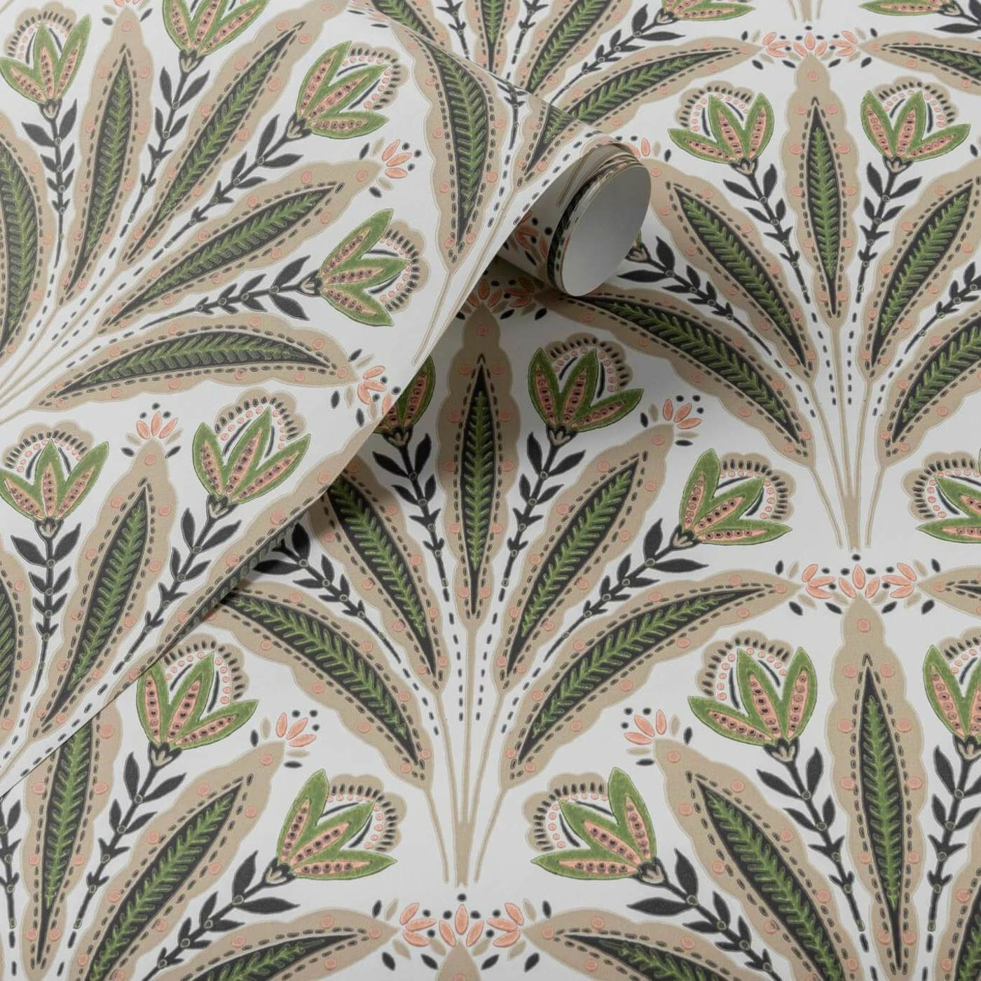 Tapete Attingham - Sage/ Blush