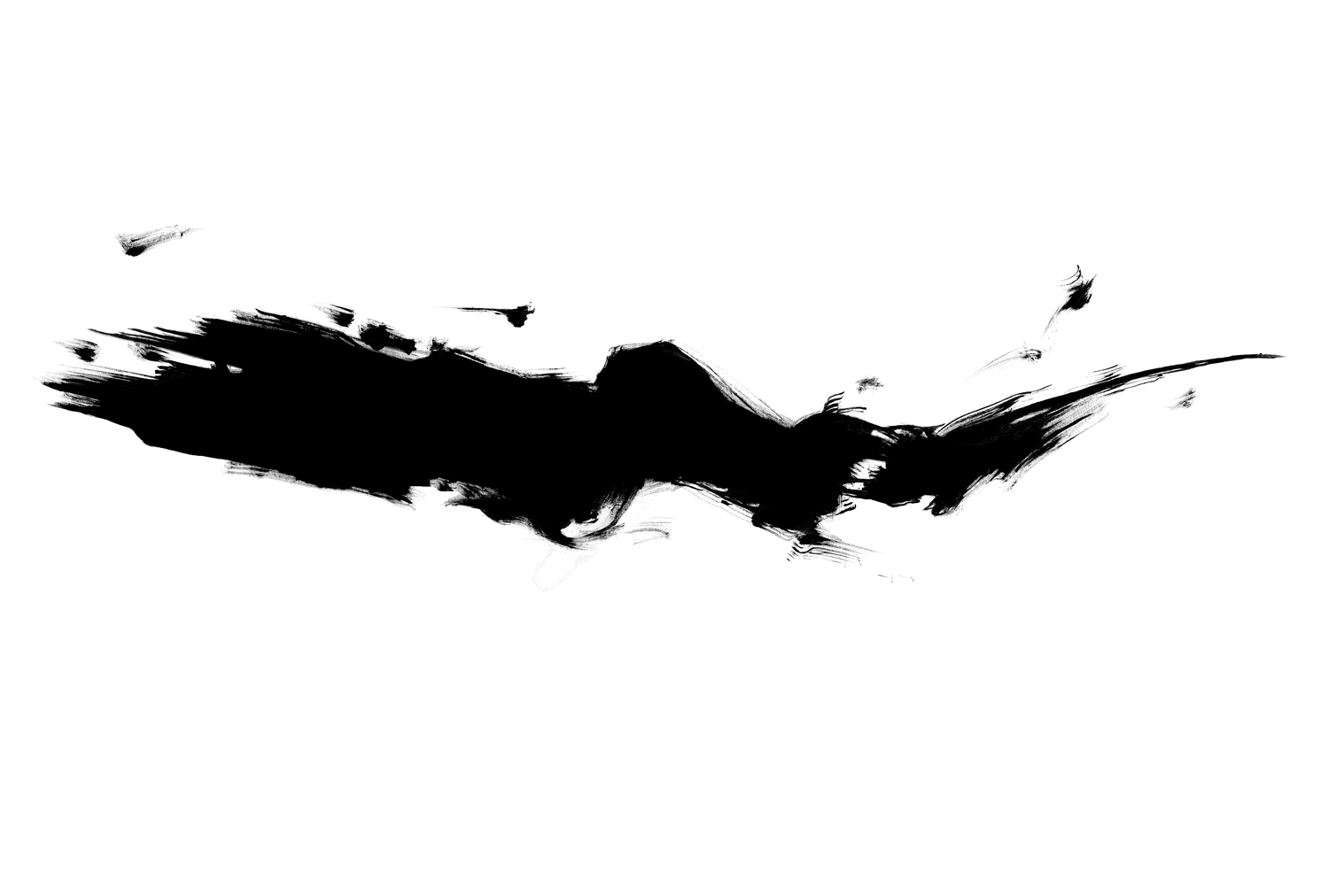 Wandbild Focus - Graphite