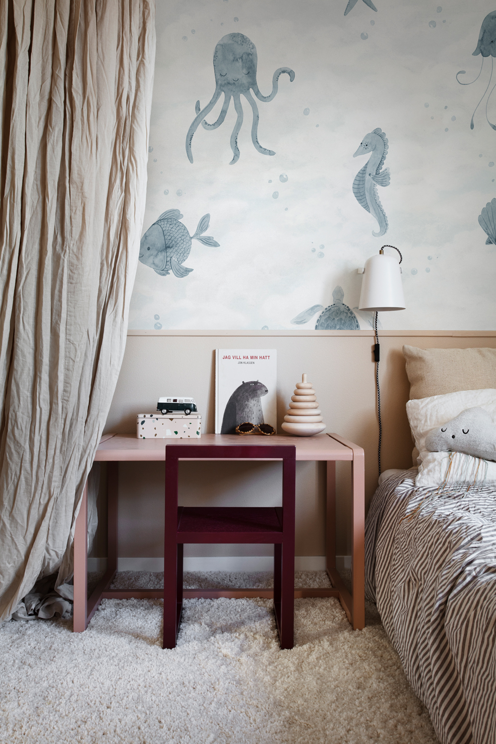 Wandbild Alice - Ocean Blue