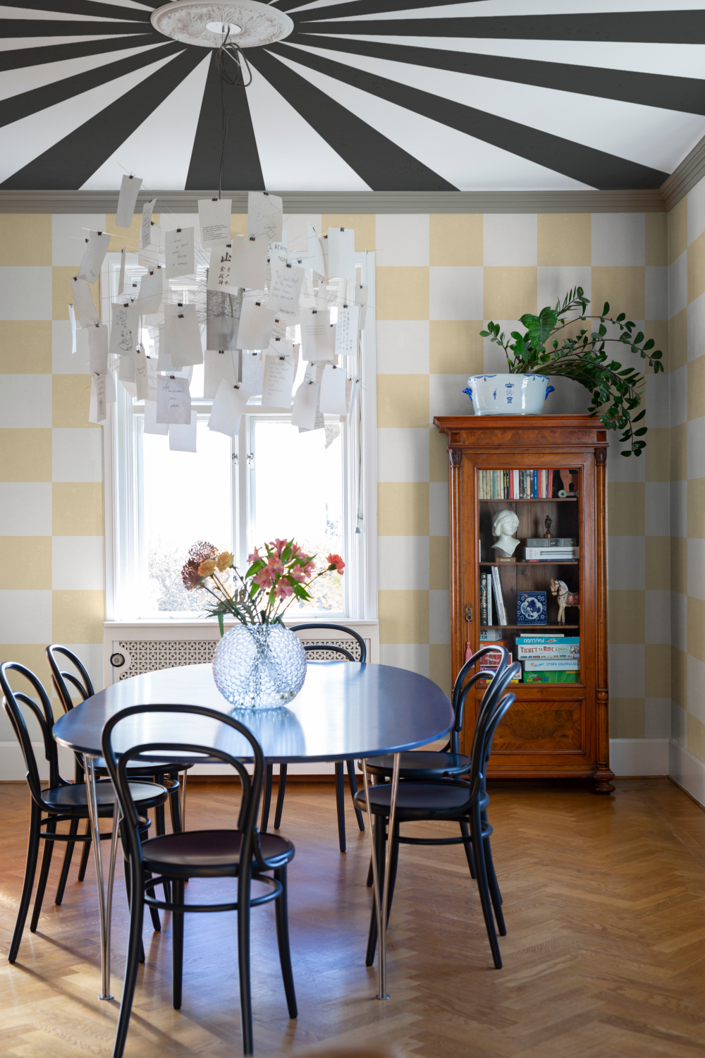 Wandbild Chess - Yellow