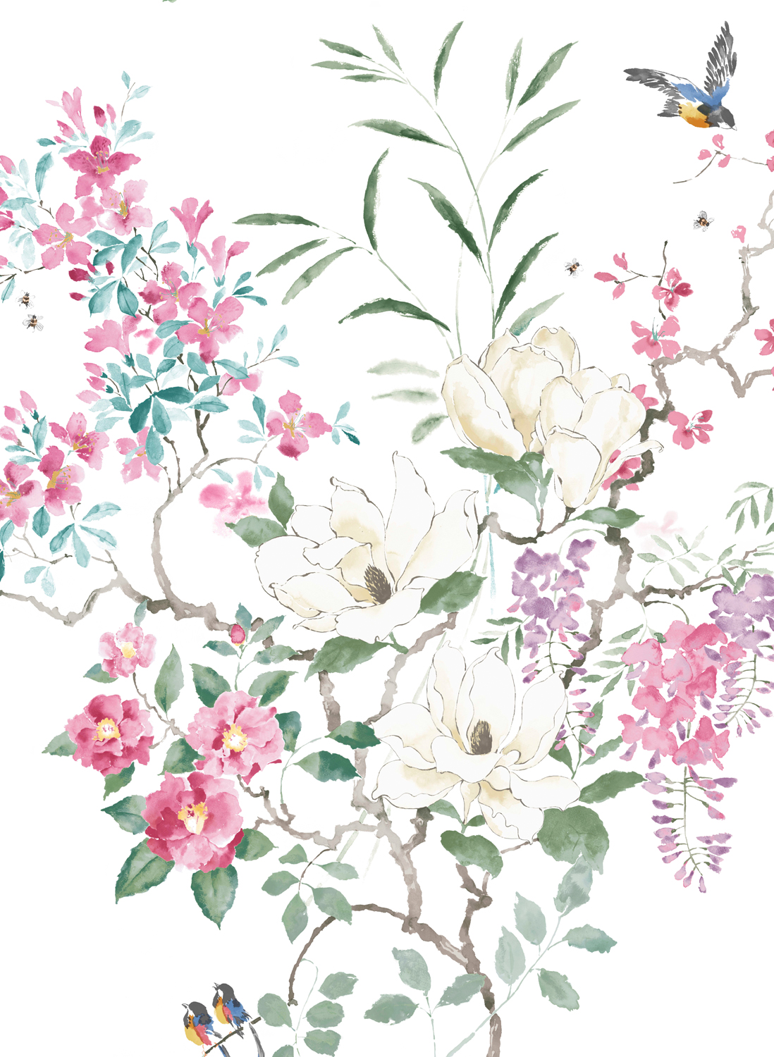 Tapete Magnolia Blossom