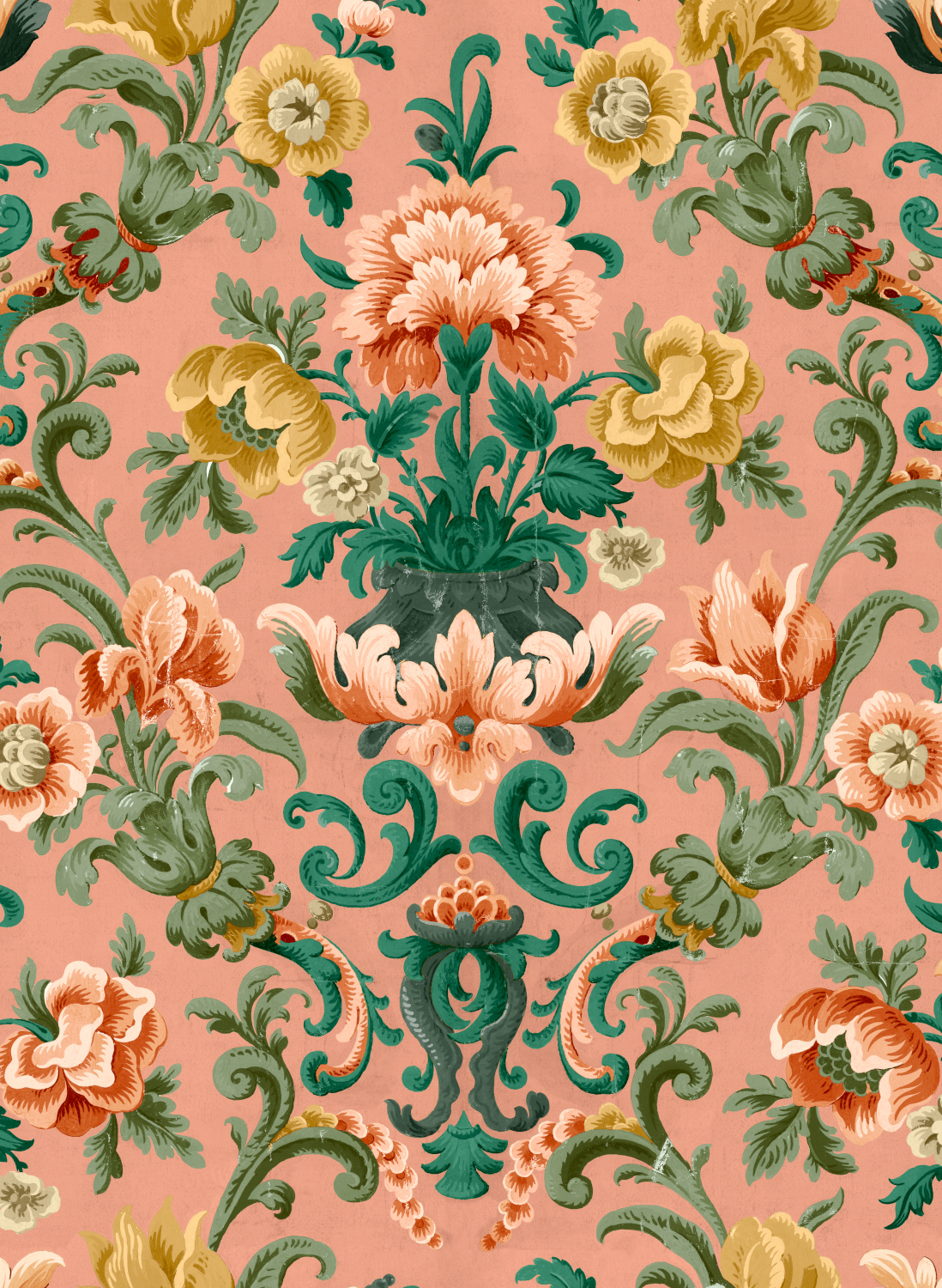 Tapete Aranjuez Damask - Peach