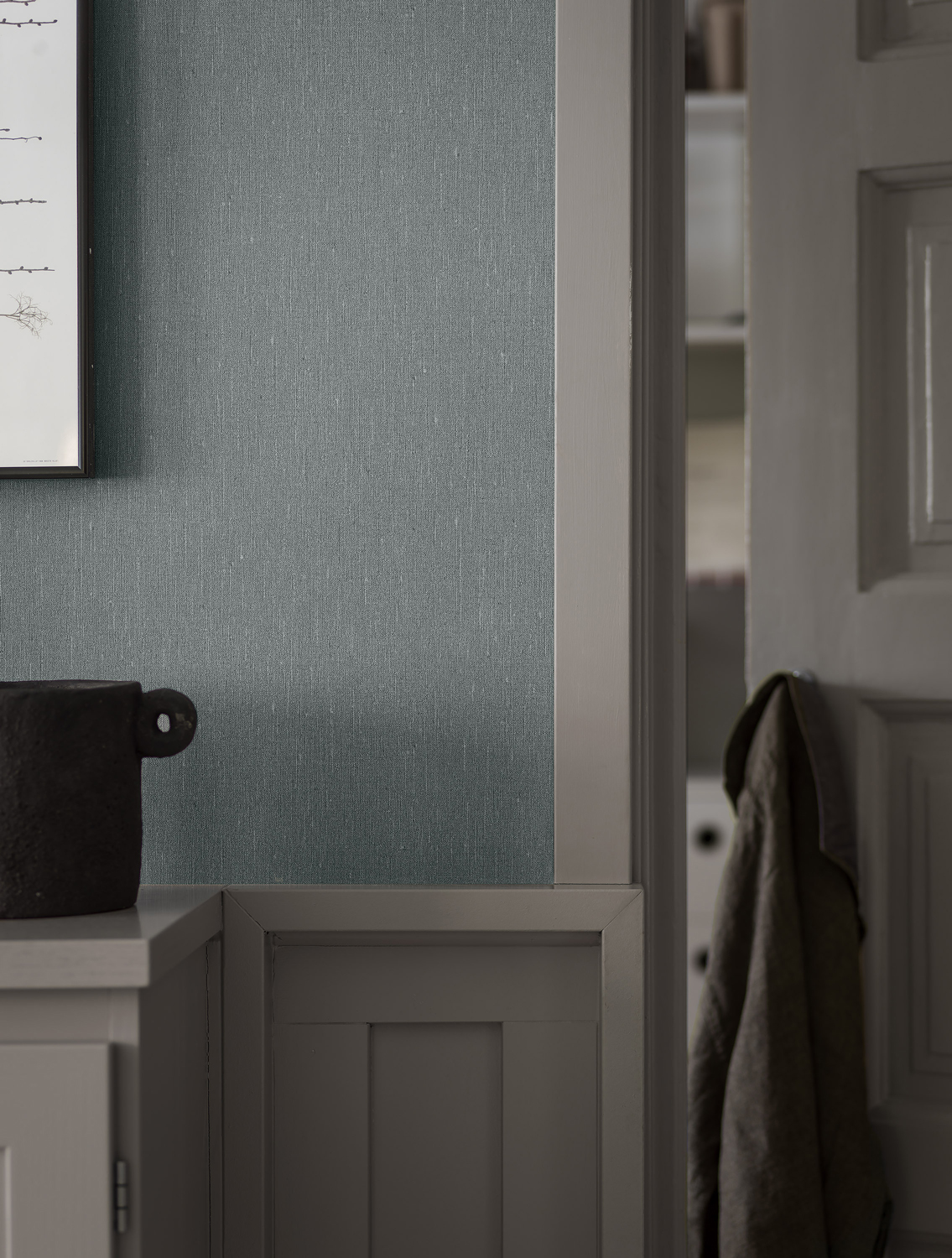 Tapete Linen - Dusty Denim