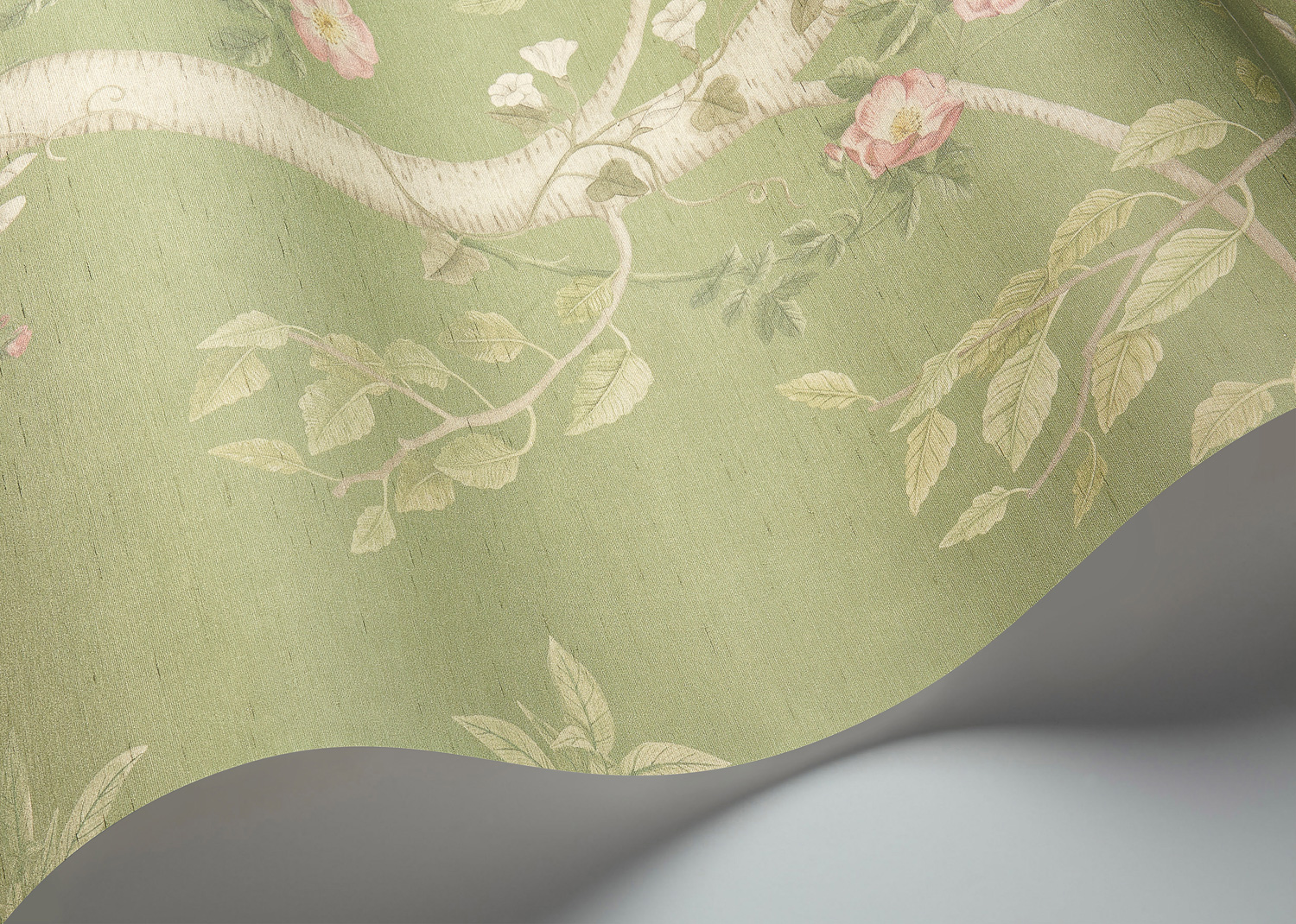 Wandbild Seasonal Woods Silk - Jade Silk