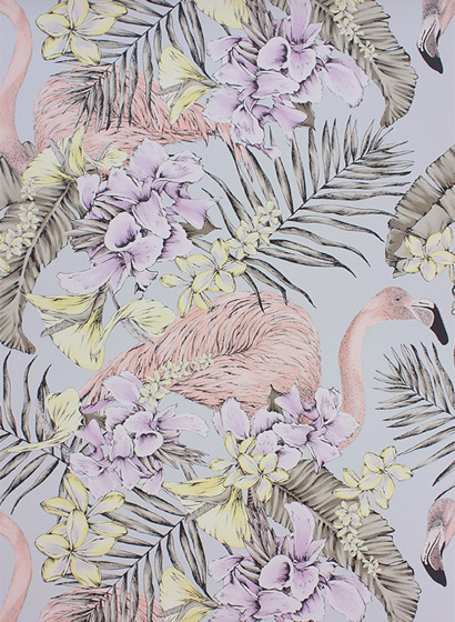 Tapete Club - Matt Silver/ Lilac/ Lemon