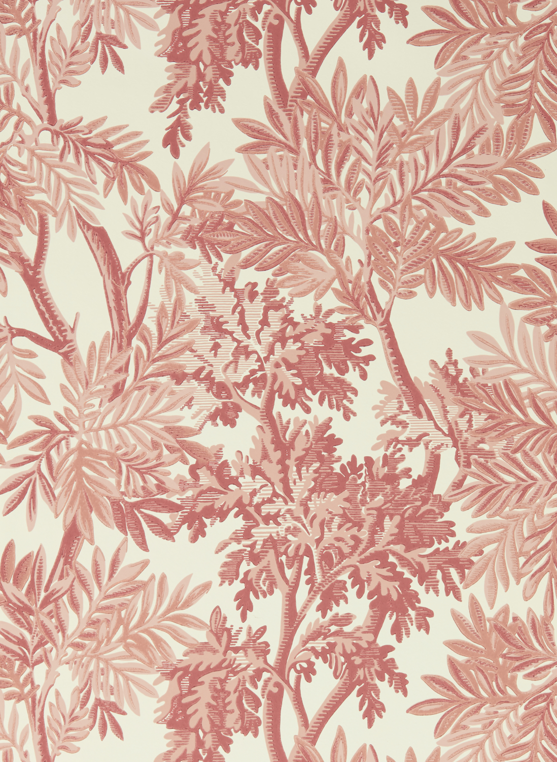 Tapete Tapestry Trees - Berry/ Pink Clay