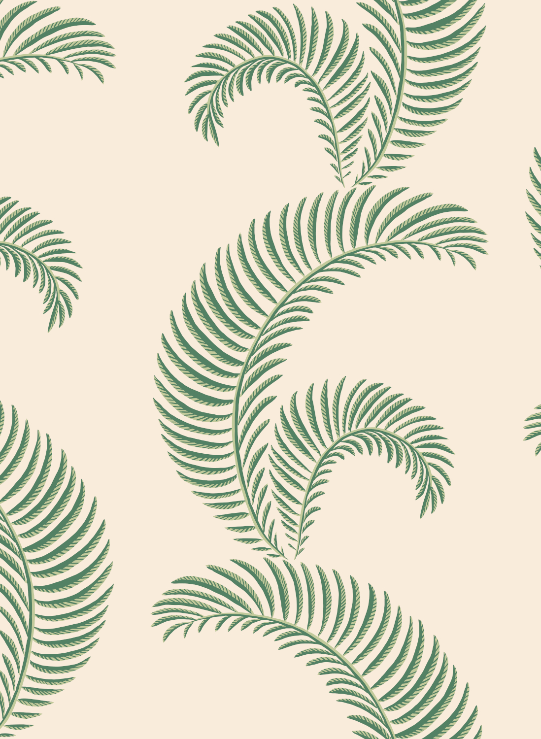 Tapete Jasmine - Garden Green