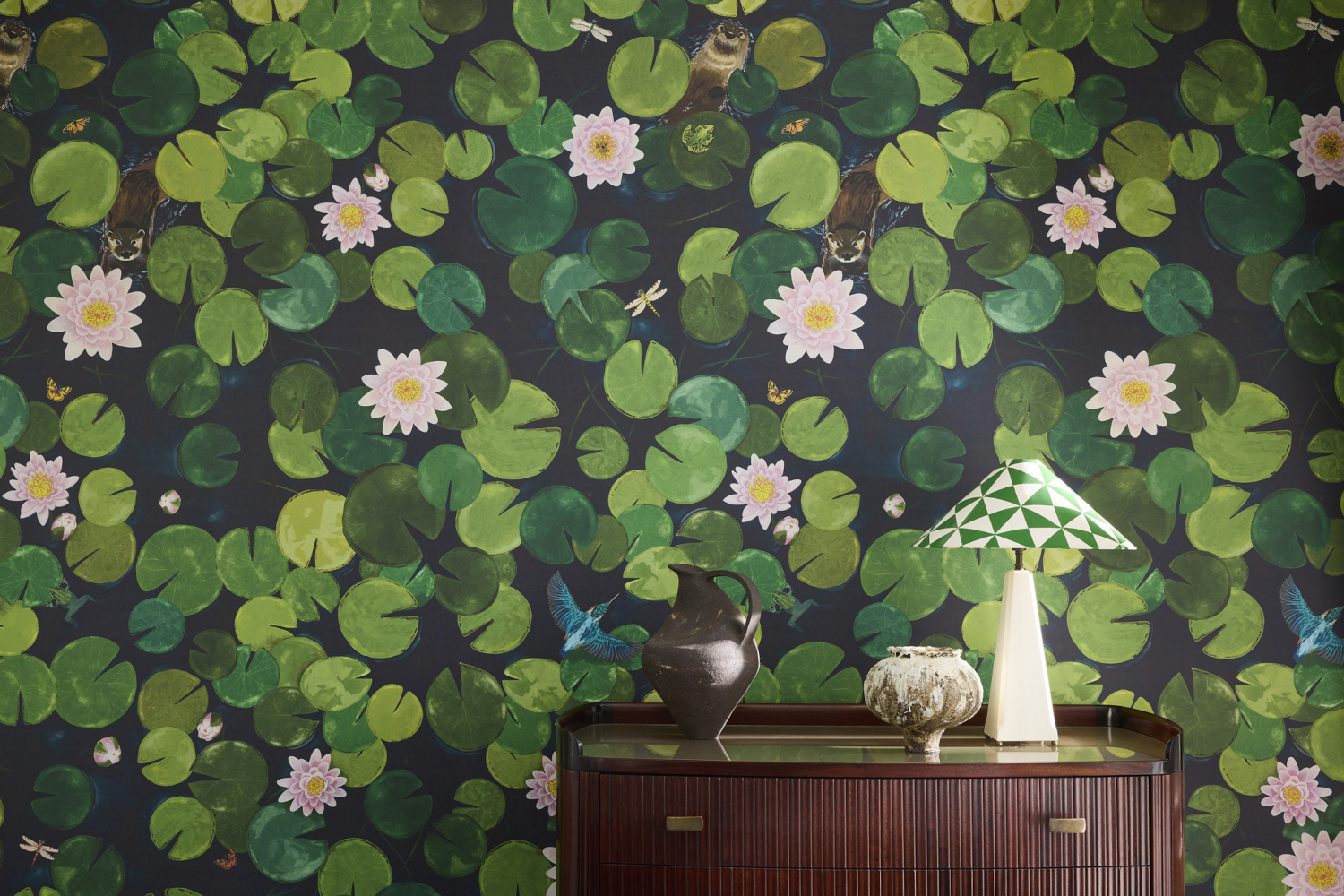 Wandbild Lily Pads - Hopper