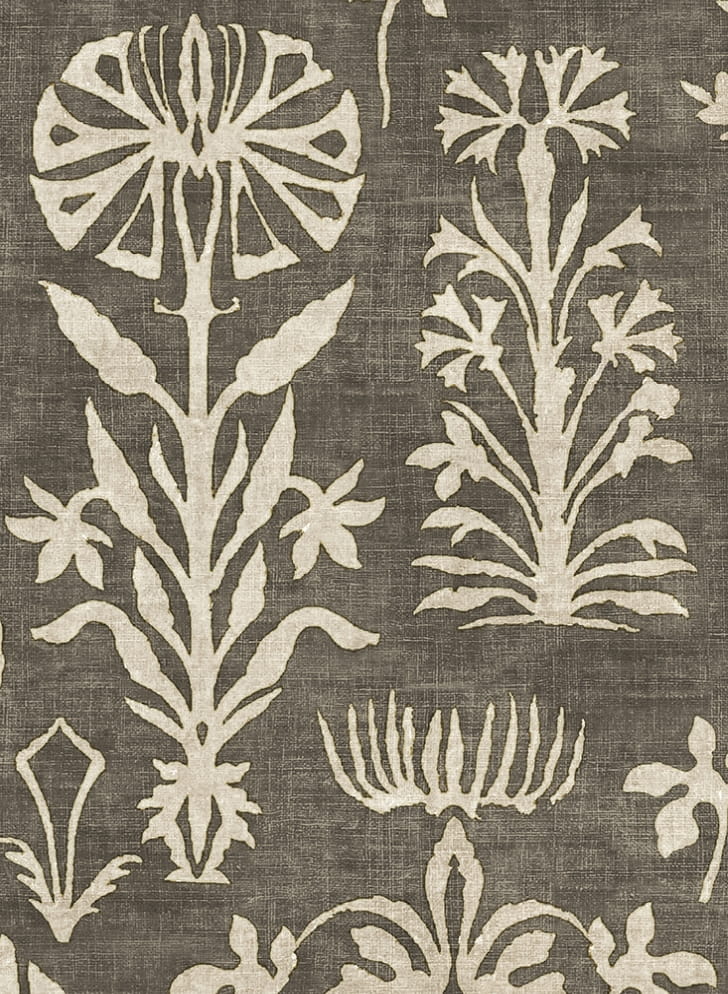 Tapete Papyrus - Nero