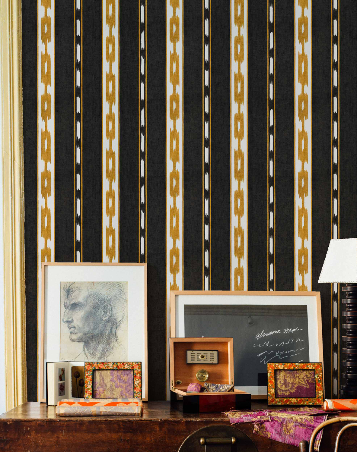 Tapete Kente - Black