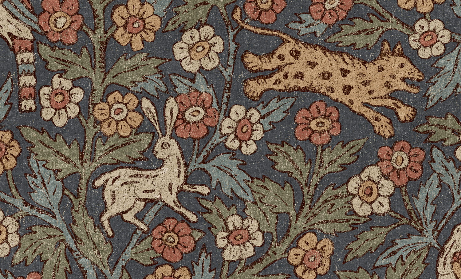Wandbild Eden - Classic Blue