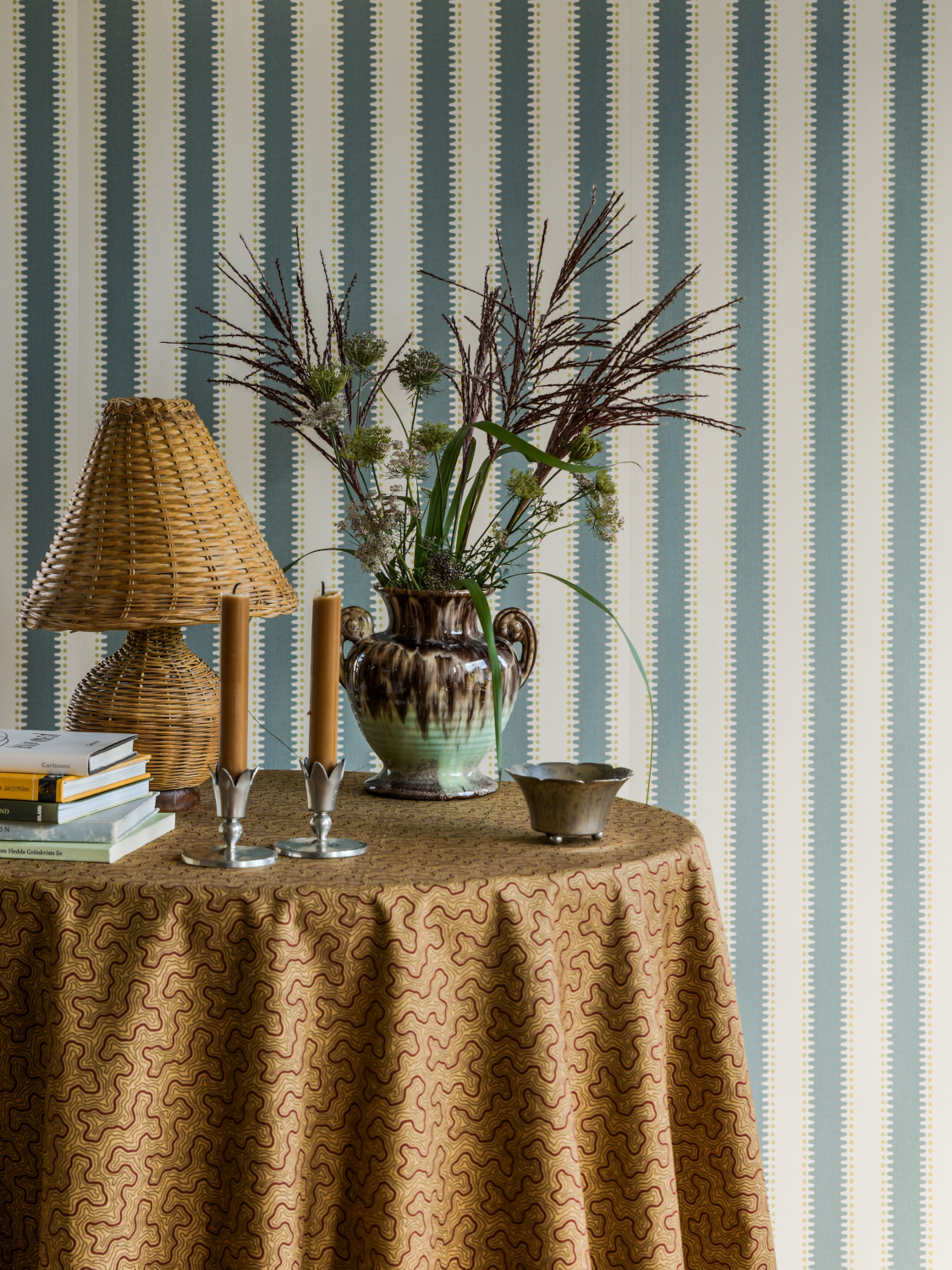 Tapete Jagged Stripe - turquoise