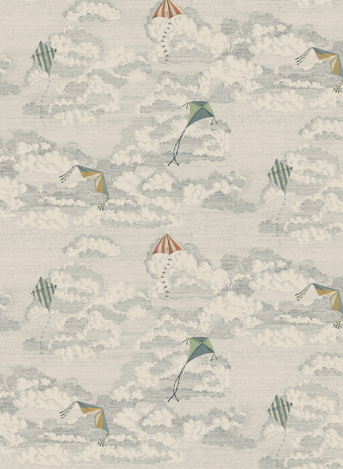 Tapete Bonnie and Kites - Blue