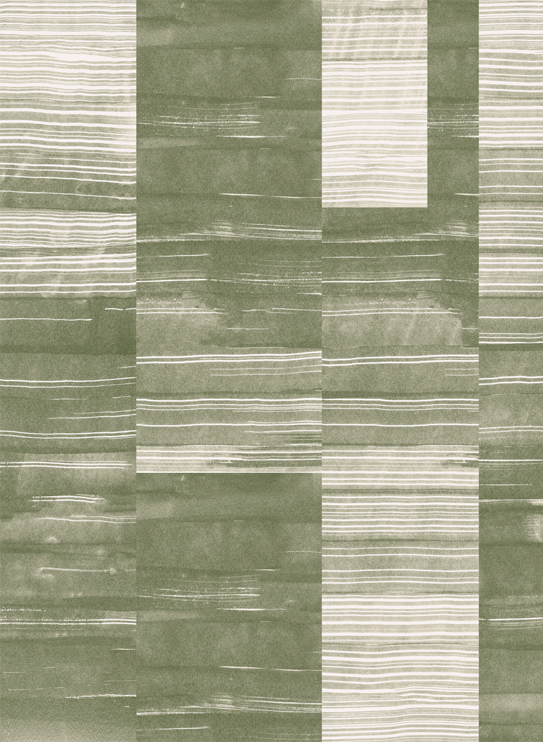 Wandbild Earth Layers - Silvester