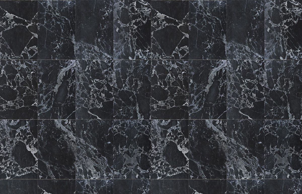 Tapete Black Marble - Mirror