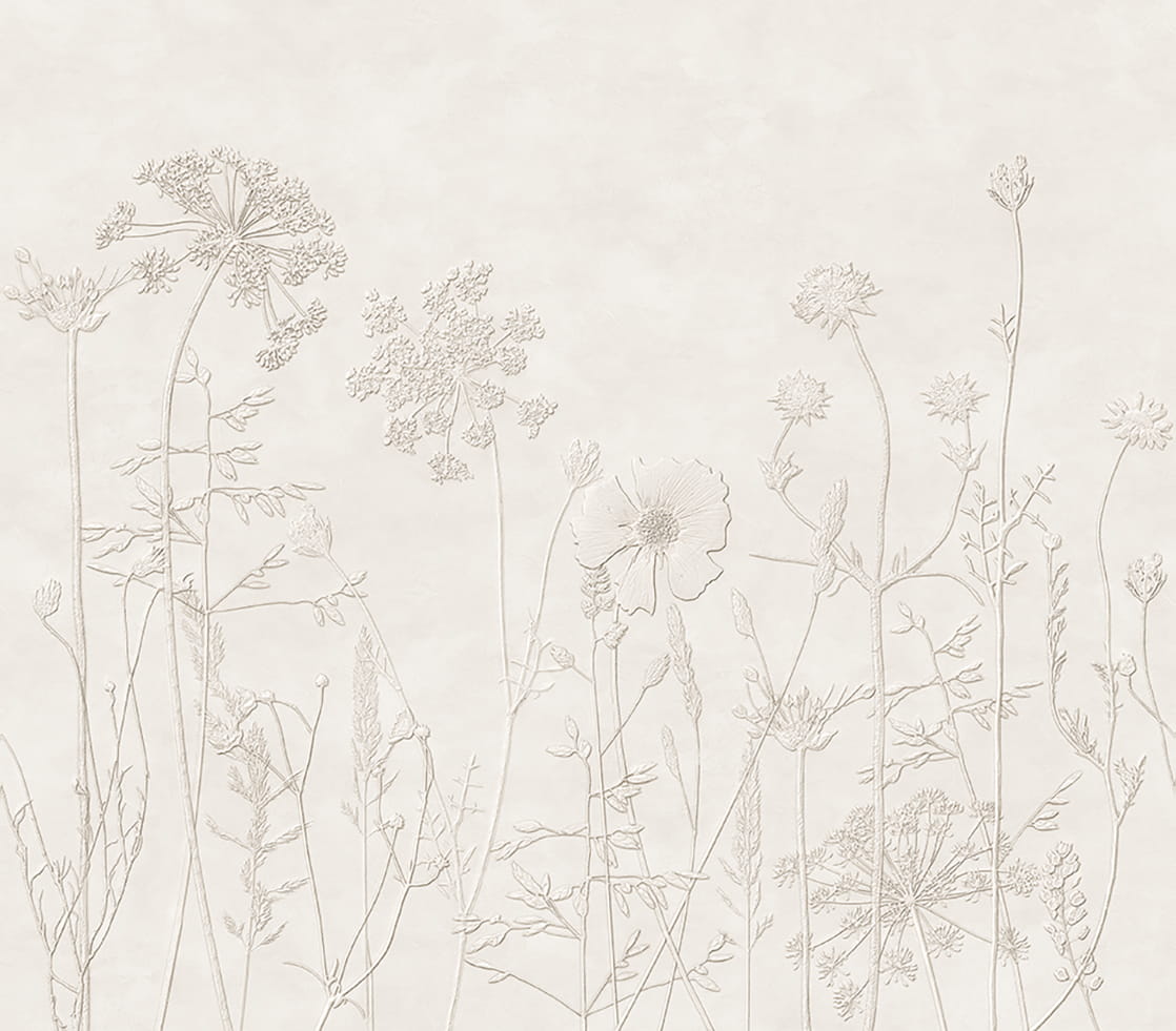 Wandbild Silhouette Flowers - 350700