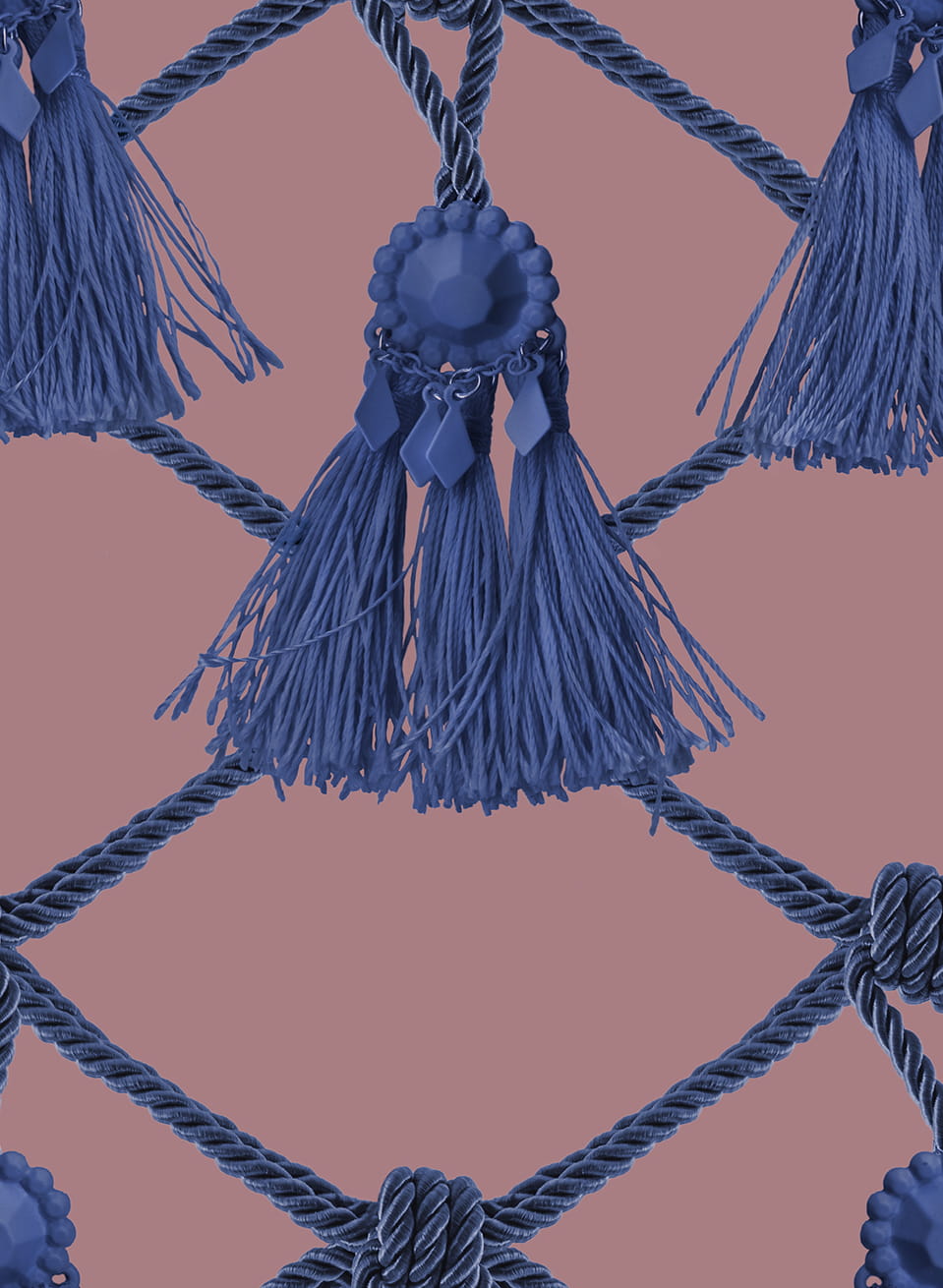 Tapete Tassels - Pink Delight