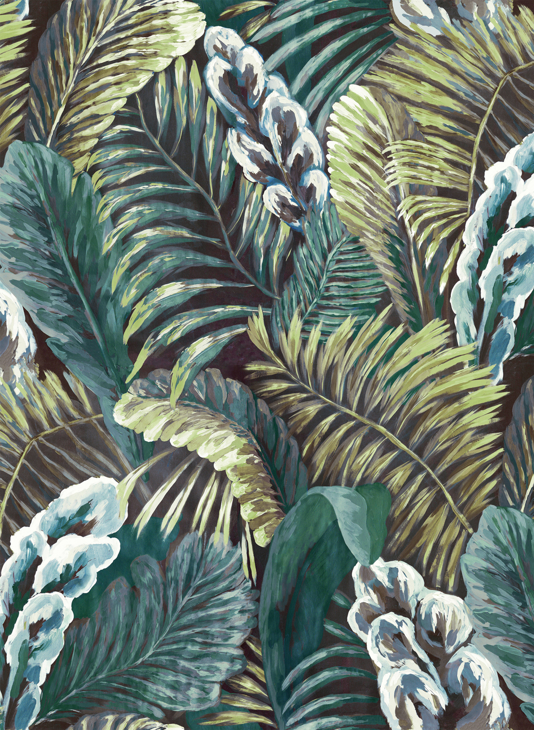 Tapete Verdure - Blue/ Mint