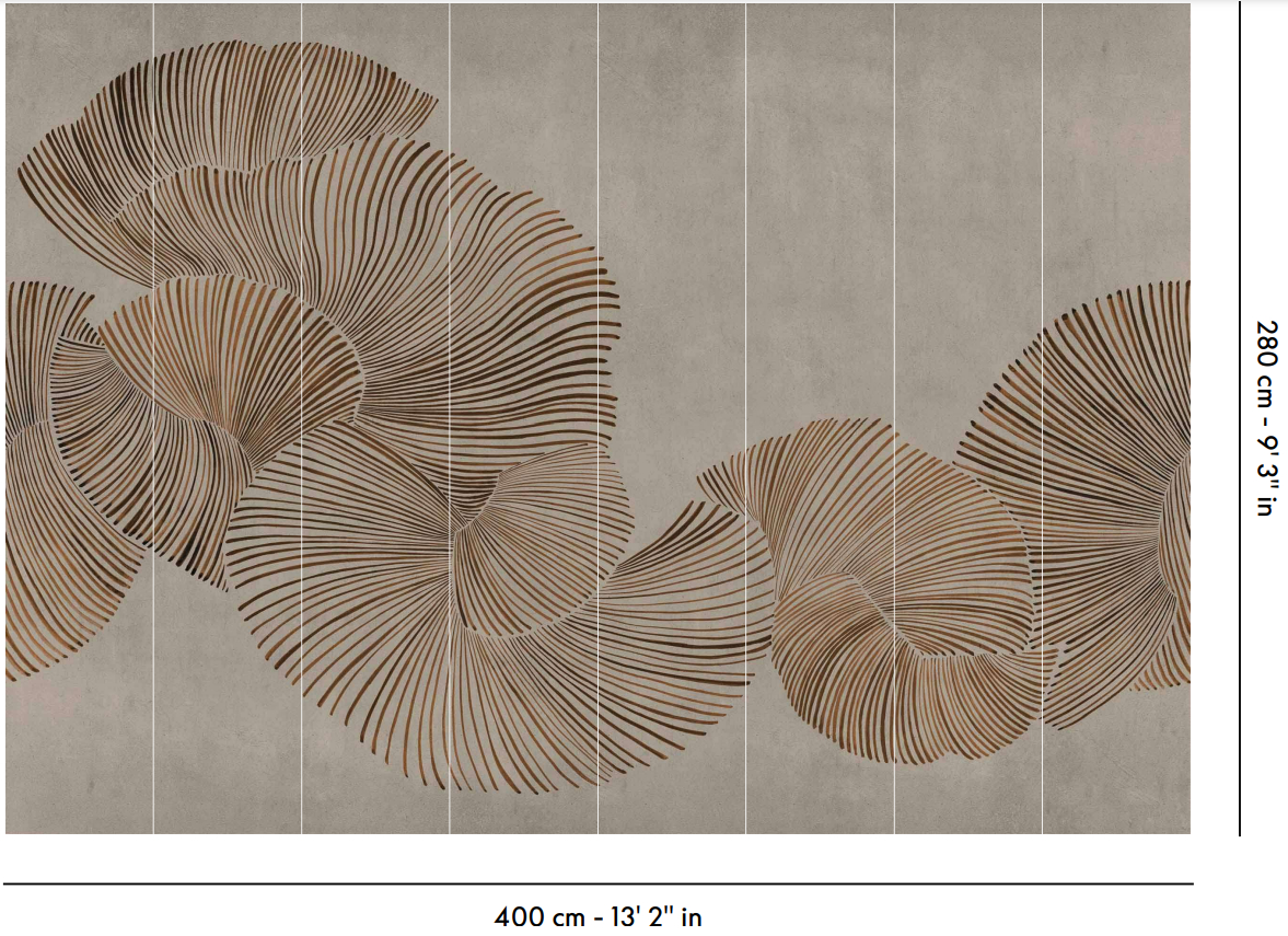 Wandbild Diving Moment - Beige