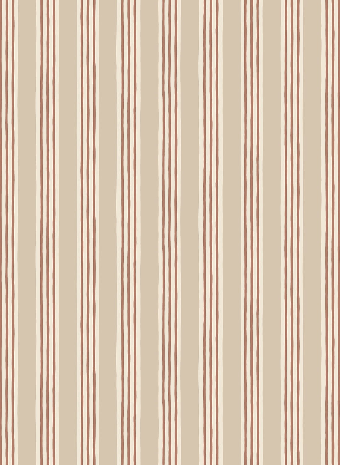 Tapete Kemble Stripe - Hibernacle/ Cromwell Stone/ Saltridge