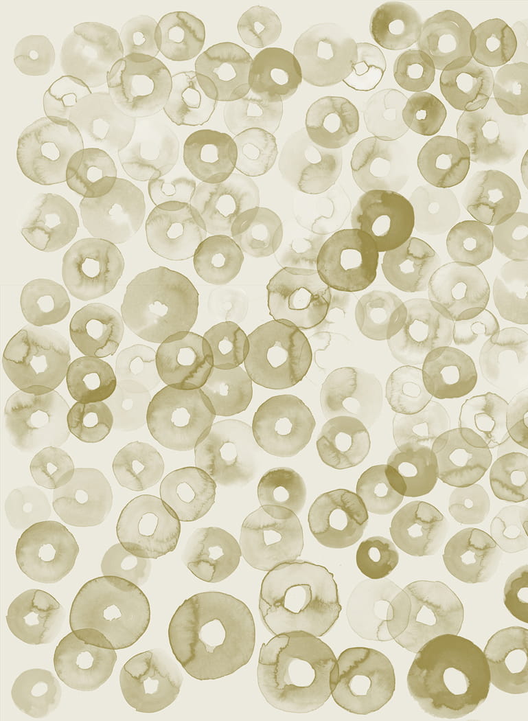 Wandbild Cellular Patterns - Silvester