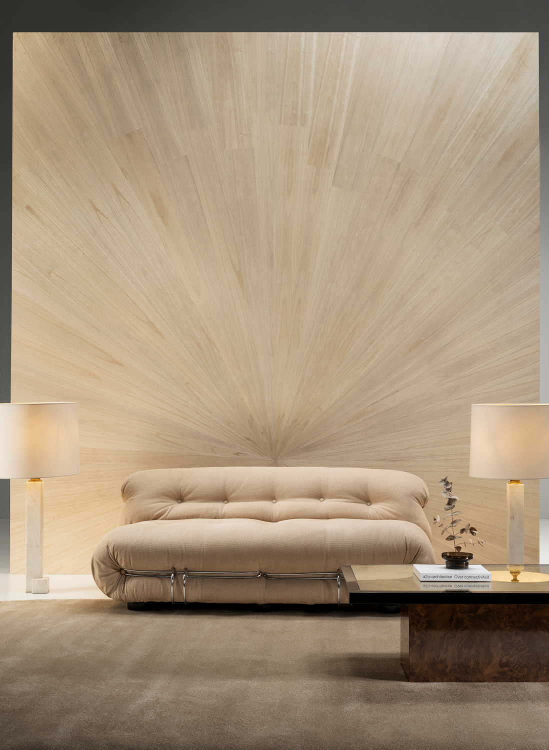 Wandbild Sunburst