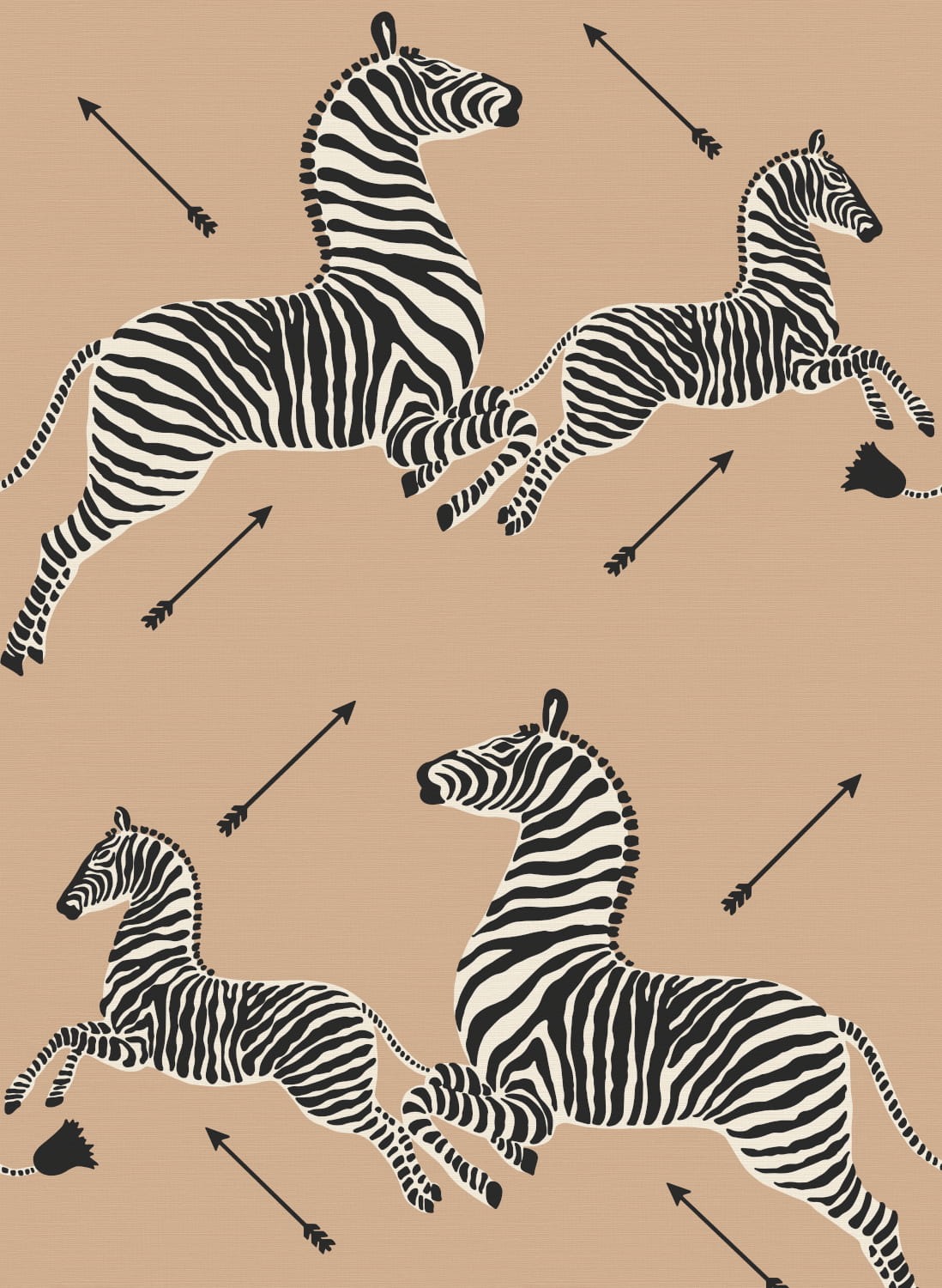 Tapete Zebras Grasscloth - 26007