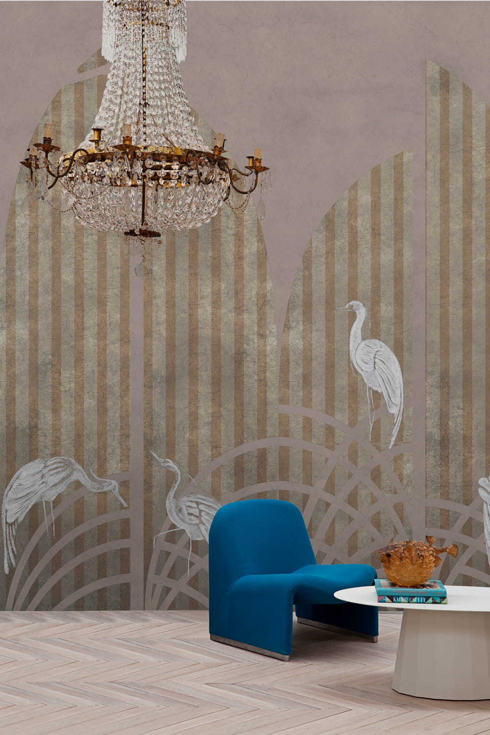 Wandbild Tassel - Rose